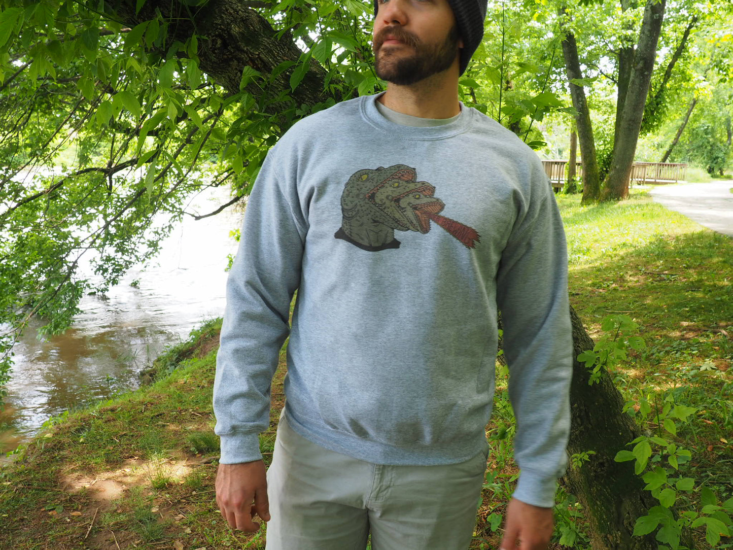 Reptilian Crew Neck